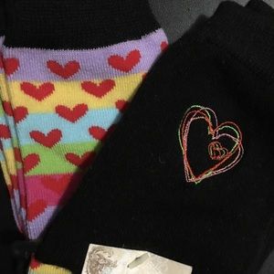 Valentines Day Heart Socks